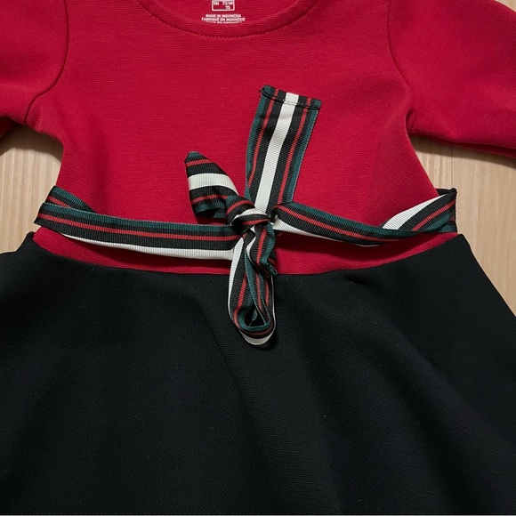 Ralph Lauren Fit and Flare Red Dress - Picture 6 of 8